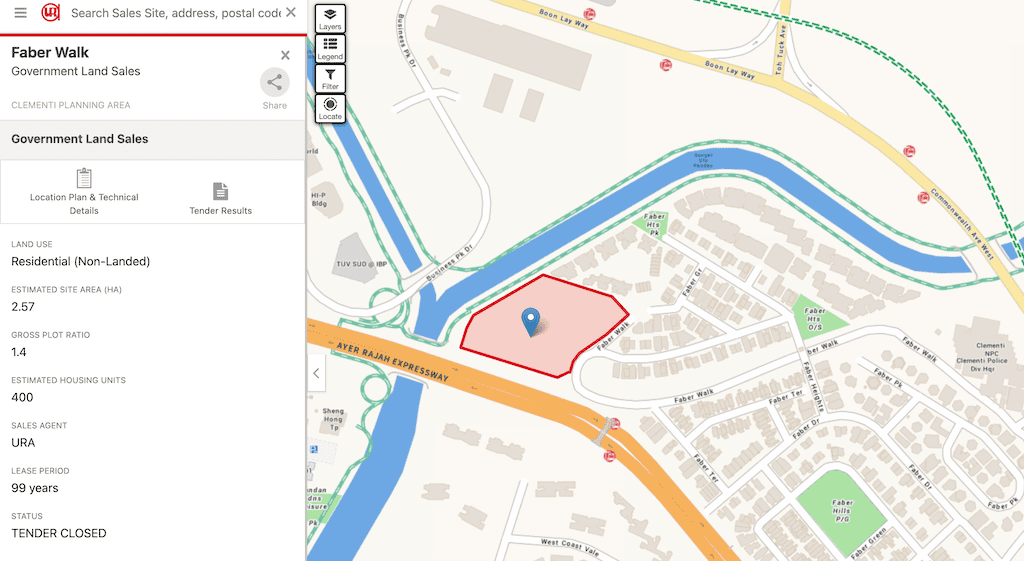 GuocoLand Secures Faber Walk GLS Site with Top Bid of 900 PSF PPR GuocoLand Secures Faber Walk GLS Site with Top Bid of 900 PSF PPR