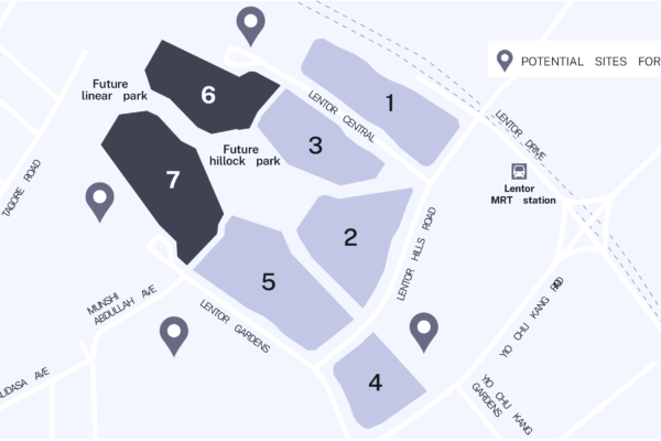 Lentor Collection Location Map 1 1 1 2