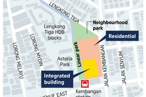 Proposed-integrated-development-in-Kembangan. Source: The Straits Times