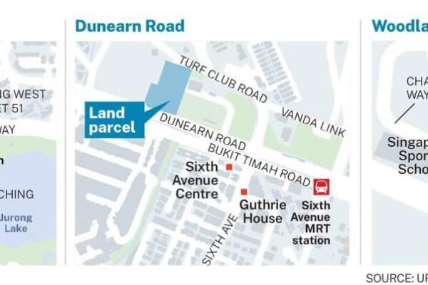 Singapore Launches Three Key Residential Sites in Jurong Bukit Timah and Woodlands 1