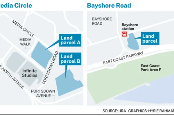 URA Launches Residential Sites at Media Circle and Bayshore Road